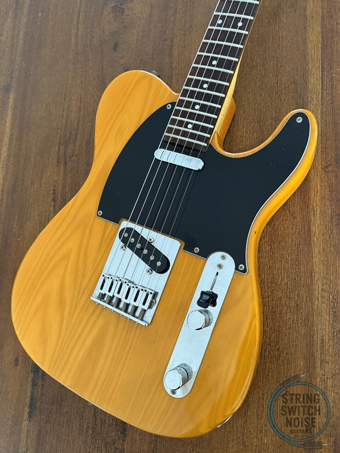Fender Telecaster, Natural Blonde, RARE, Medium Scale, 1987 Vintage Fender Telecaster, Natural Blonde, RARE, Medium Scale, 1987 Vintage