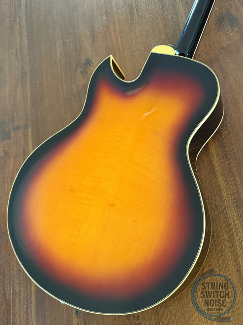 Yamaha AE-11, (ES175), Hollowbody, Sunburst, 1973, MIJ