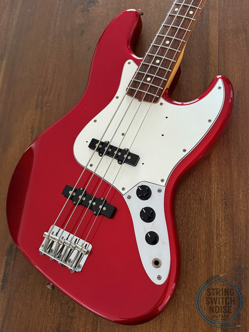 Fender Jazz Bass, Candy Apple Red, 2010, Made in Japan