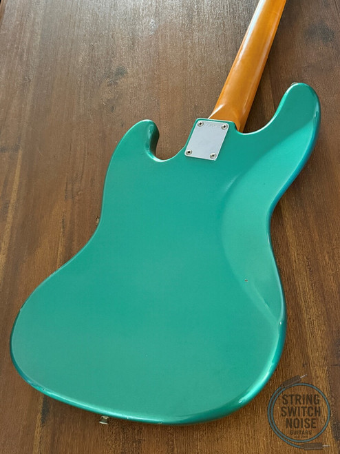 Fender Jazz Bass, ‘62, Ocean Turquoise Metallic, 1986, E Serial Fender Jazz Bass, ‘62, Ocean Turquoise Metallic, 1986, E Serial