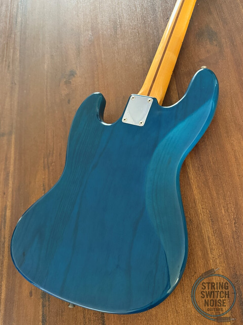 Fender Jazz Bass, ’62 - Maple, Ashwood, Tran Blue, 1995, US Pickups