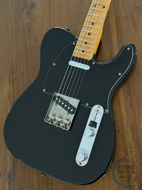 Fender Telecaster, ‘72, Black on Black, 1991, MIJ