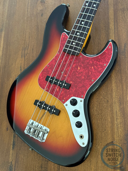 Fender Jazz Bass, ’62-US, Sunburst, 1997, USA Vintage Pickups
