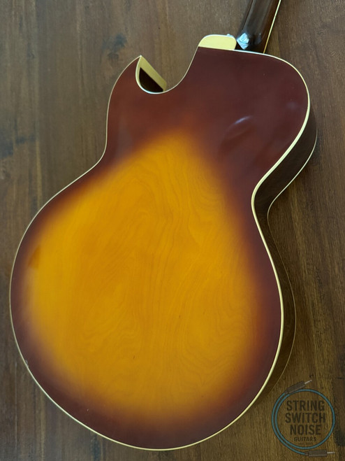 Greco S55 Guitar, Full Hollow Body, (ES175), Sunburst, 1977 Vintage, OHSC