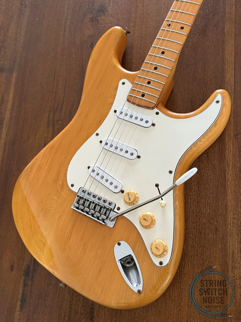 Greco Stratocaster, Natural Ash, MIJ, 1977, Super Sounds, SE500N