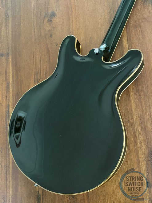 Yamaha SA50, Hollow Body Guitar, Alga Green, 1973, Made in Japan