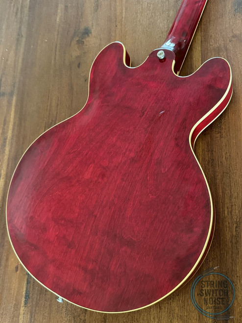 Greco SA-550, Hollow Body Guitar, 1975, Cherry Red, ES335 style