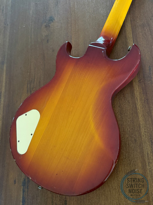 Aria Pro II, Cardinal Series Bass, MIJ 1982, Cherry Burst, SET NECK