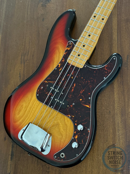 Yamaha Pulser Bass (Precision Bass), 1979 Vintage, Sunburst, Ashwood