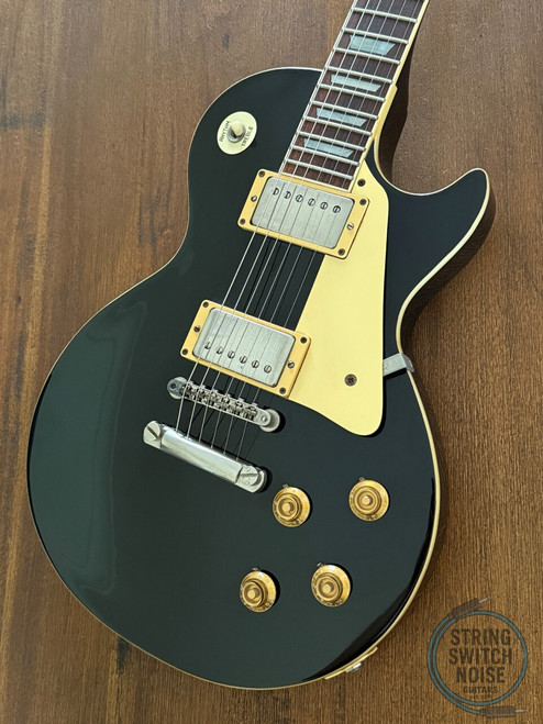 Greco Les Paul Guitar, Super Power, MIJ, 1982, Ebony (Black), EG450