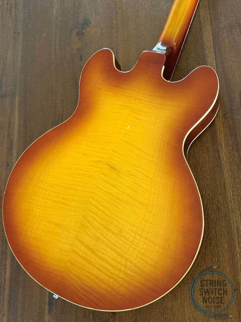 Greco “339” Guitar, SA450, MIJ 1972, Honey Burst, RARE 1st YEAR PRODUCTION