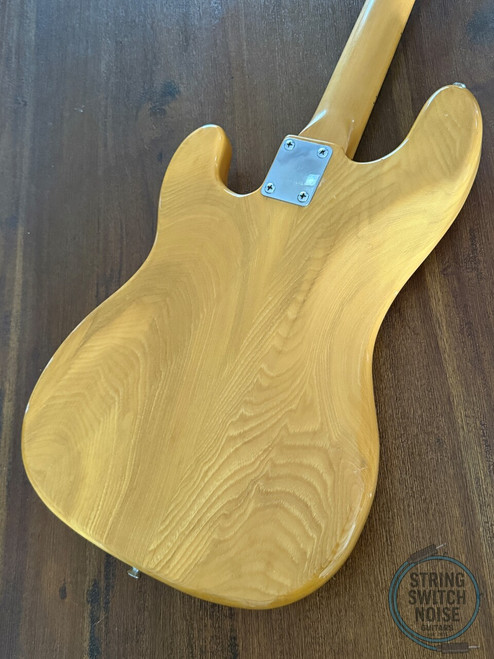 Yamaha Pulser Bass (Precision Bass), 1979 Vintage, Natural, Ashwood