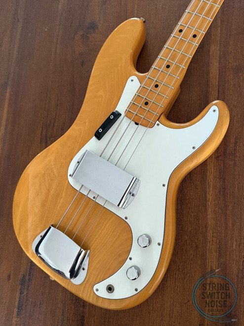 Yamaha Pulser Bass (Precision Bass), 1979 Vintage, Natural, Ashwood