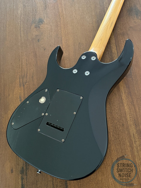 BC Rich Stratocaster, Stinger, HSH, Black/Green Quilt Burst, 2000s