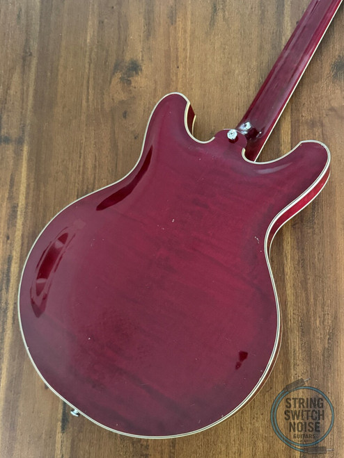 Yamaha SA50, Hollow Body Guitar, Cherry Red, 1971, Made in Japan
