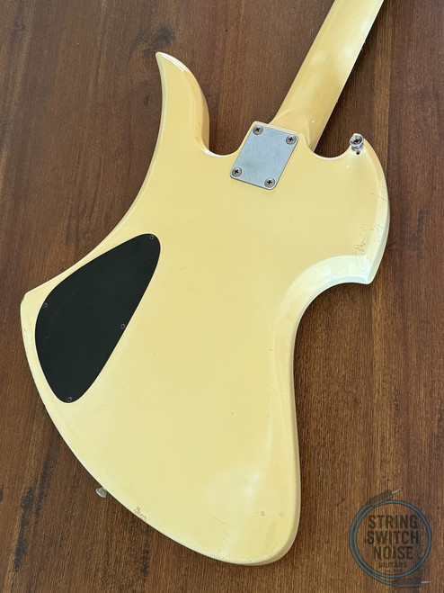 BC Rich, Mockingbird Bass, White, 1985, NJ, VARITONE, MB-20