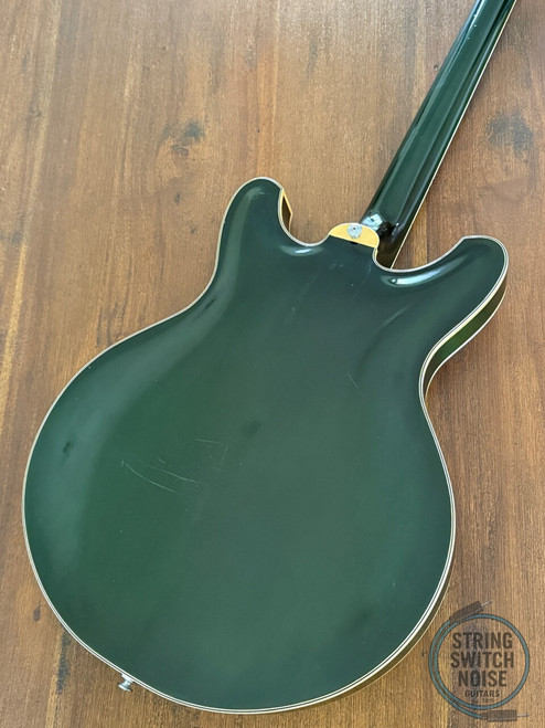 Yamaha SA50, Hollow Body Guitar, Alga Green, 1969, Made in Japan