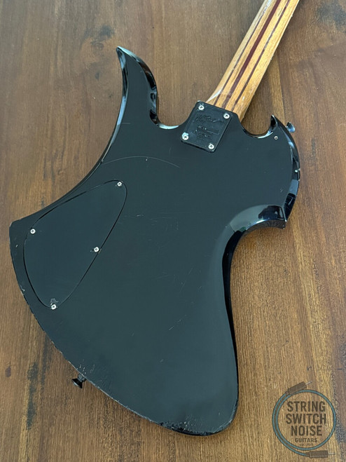 BC Rich, Mockingbird Bass, P/J, Black, 1989, NJ