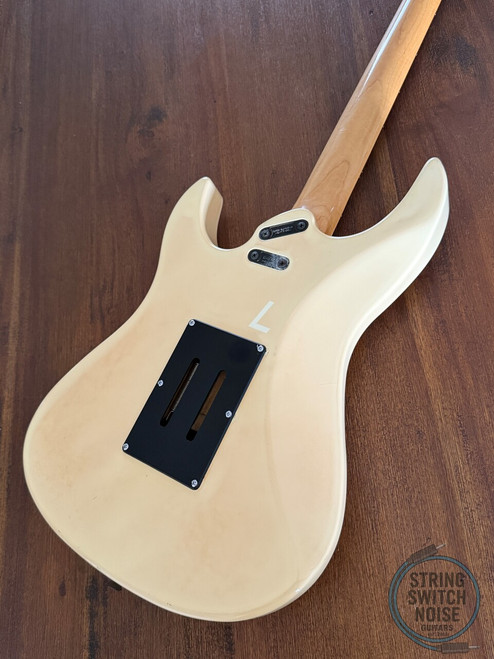 YAMAHA, RGX503J, Super Strat, White, MIJ, 1987, EMG Pickups