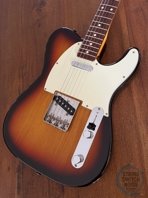 Fender Telecaster, ’62-US, 3 Tone Sunburst, 2010, USA Vintage PUPS