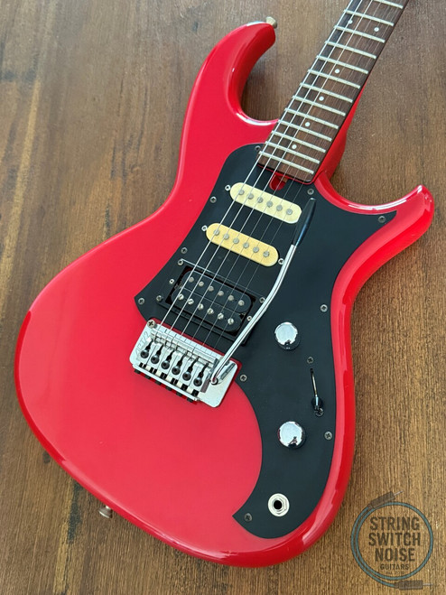 Aria Pro II Guitar, RS Wildcat, HSS SUPER STRAT, Red, MIJ, 1986