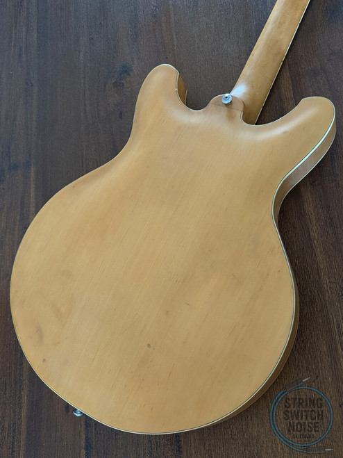 Yamaha SA60, Natural, 1974 Vintage, “335” style, Semi Hollow Body