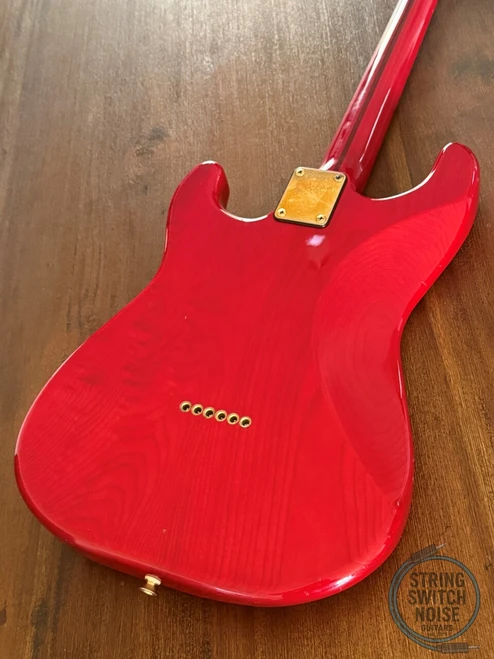 Bill Lawrence Stratocaster, HSH, All Red, MIJ 1985, BL3M-55G Hatake