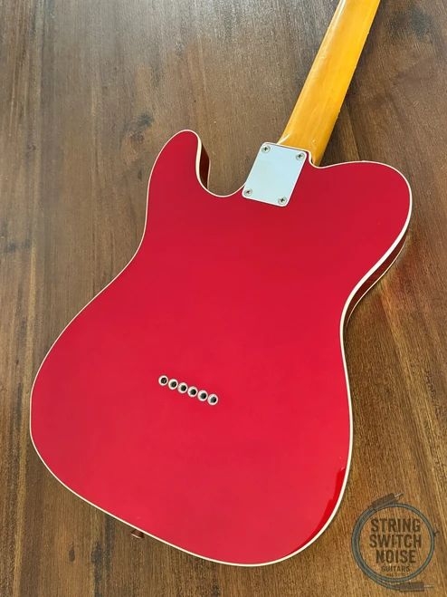 Fender Telecaster,’62 Bound, Candy Red, 2004, Bigsby, USA Texas Pickups