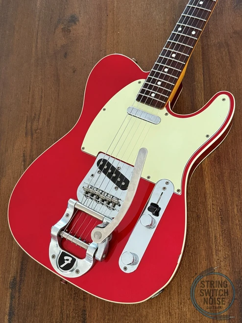 Fender Telecaster,’62 Bound, Candy Red, 2004, Bigsby, USA Texas Pickups