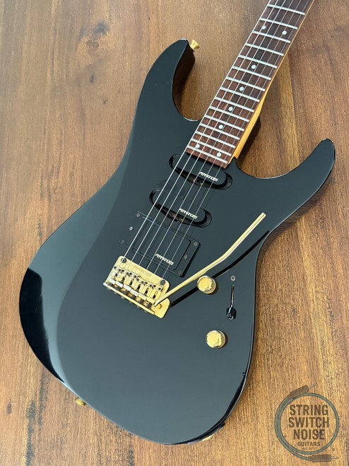 Fernandes Stratocaster, Revolver, Black, MIJ, 1996, Model SFR-512