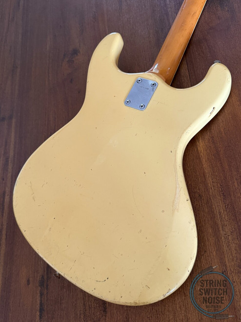 Mosrite Avenger Guitar, The Ventures Model, Aged White, MIJ 1970s