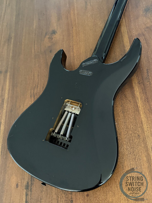 Yamaha RGX512P Guitar, Black, MIJ, 1988, The “SHIP” serial model