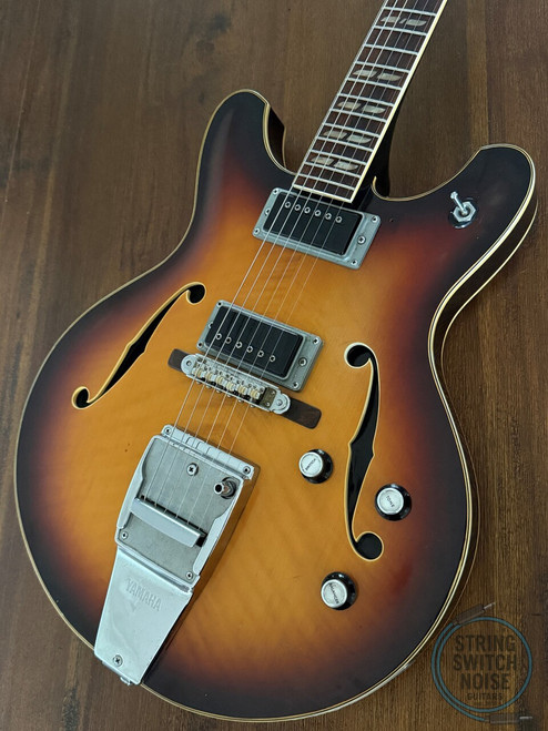 Yamaha SA50, Hollow Body Guitar, Sunburst, 1967, Made in Japan