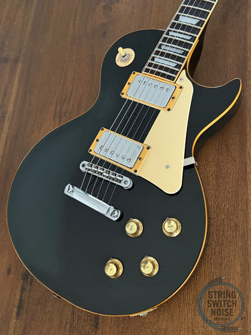 Greco Les Paul Guitar, Ebony (Black), MIJ, 1978 Vintage, EG500