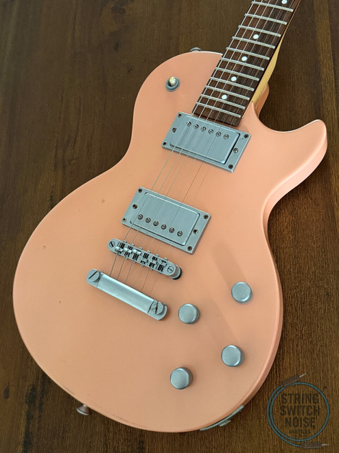 Charvel Les Paul Guitar, Refinement, Metallic Salmon Pink, MIJ 1993, R-S43
