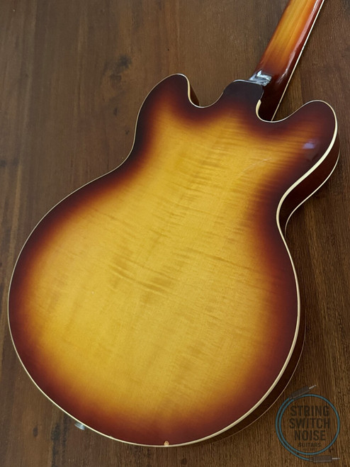Greco “339” Guitar, SA450, MIJ 1973, Honey Burst, 2nd YEAR, OHSC