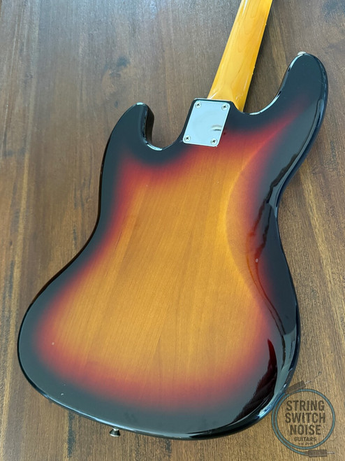 Fender Jazz Bass, ‘62, Three Tone Sunburst, 2004, Schaller Drop D