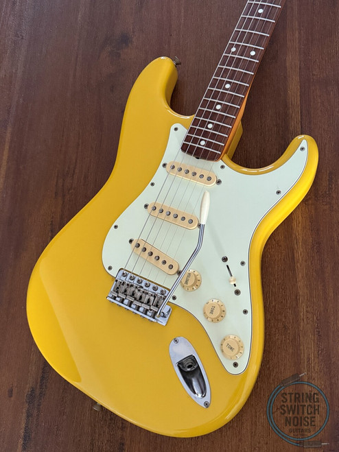 Fender Stratocaster, ’62-TX, Rebel Yellow, RARE, 2002, USA Texas Pickups