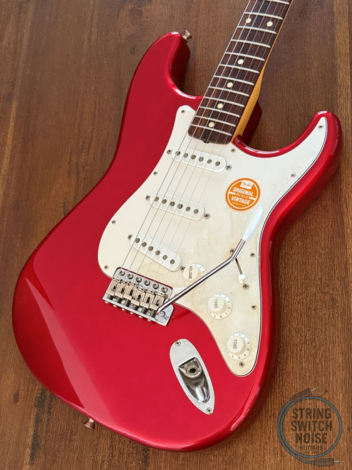 Fender Stratocaster, '62-US, Candy Red, 1997, NEAR MINT CONDITION