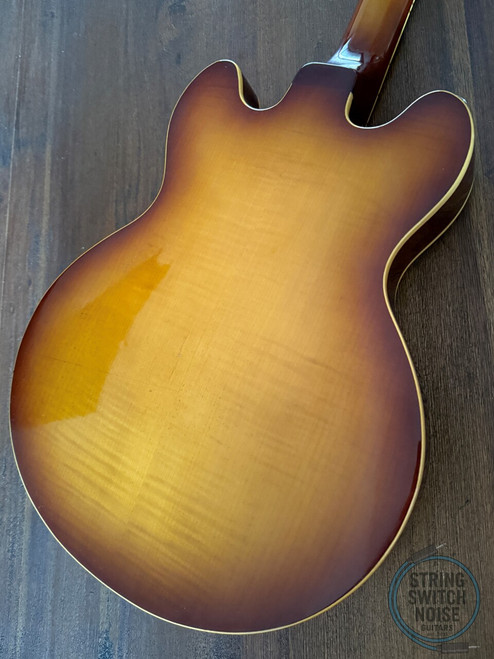 Greco “339”, Vintage 1974, Full Hollow Body, Honey Burst, SA450