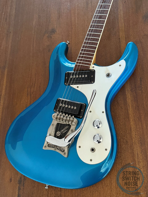 Mosrite of California Guitar, The Ventures '65, RARE, Lake Blue, 1998, OHSC