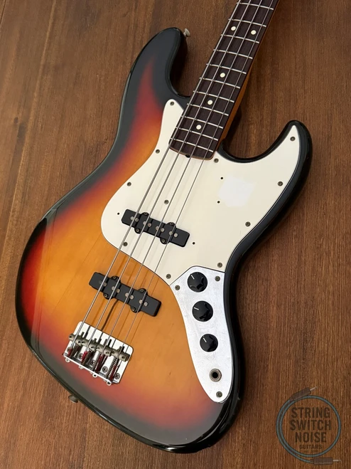 Fender Jazz Bass, ‘62, Three Tone Sunburst, 1989, MIJ