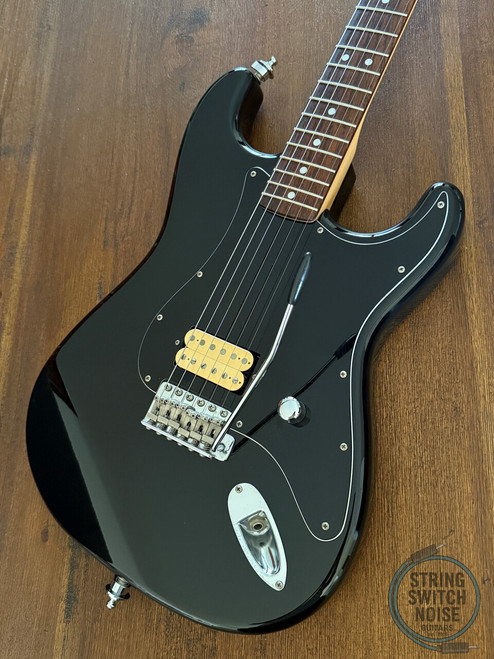 Fender Stratocaster, Black, 2007, Rare Single Humbucker Model