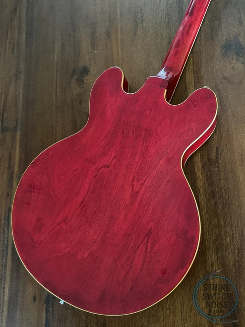 Greco SA-500, ES335 style, Hollow Body Guitar, 1973, MIJ, Cherry, OHSC