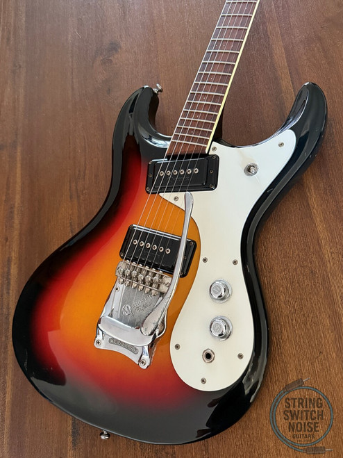 Mosrite of California Guitar, The Ventures '65, Sunburst, 1990’s, OHSC