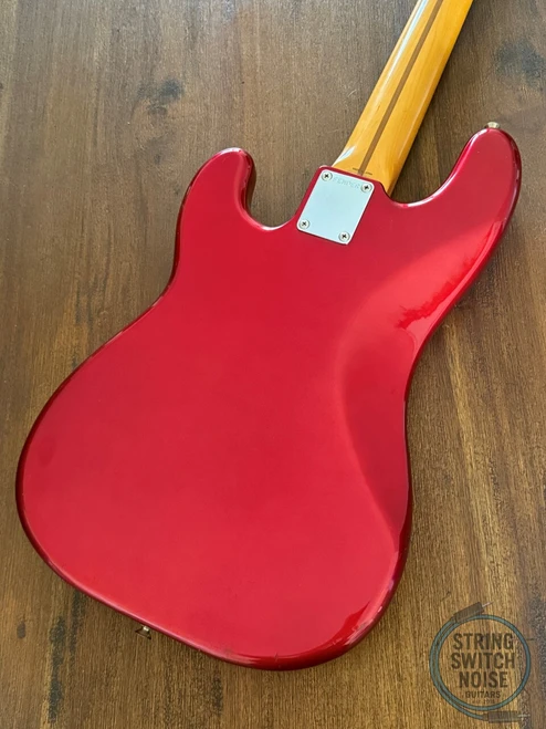 Fender Precision Bass, ‘57, Candy Apple Red, 1989 Vintage, E Serial