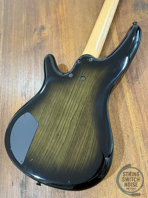Ibanez SDGR Bass Guitar, Black Sunburst, 1994, Made in Japan, Model SR600