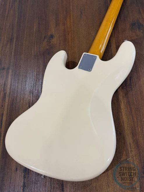 Fender Jazz Bass, ‘62, Olympic White (aged), 2002, MIJ