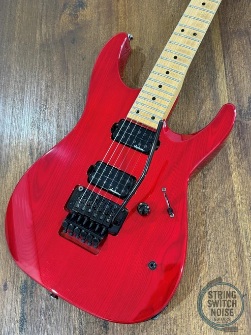 Charvel Stratocaster Guitar, By Jackson, CDS-070, HH, Red , MIJ 1991