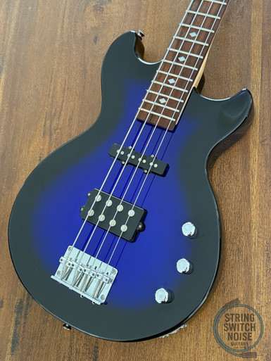 BC Rich Marion Bass, Blue Burst, 2000s, Excellent Condition